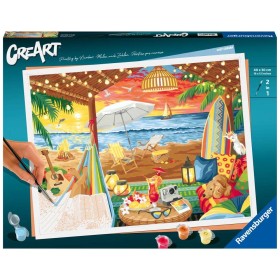 CreArt pictura pe numere pentru adulti cabana cozy
